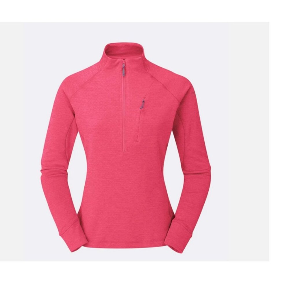 Women’s Pink Half-Zip Performance Top
